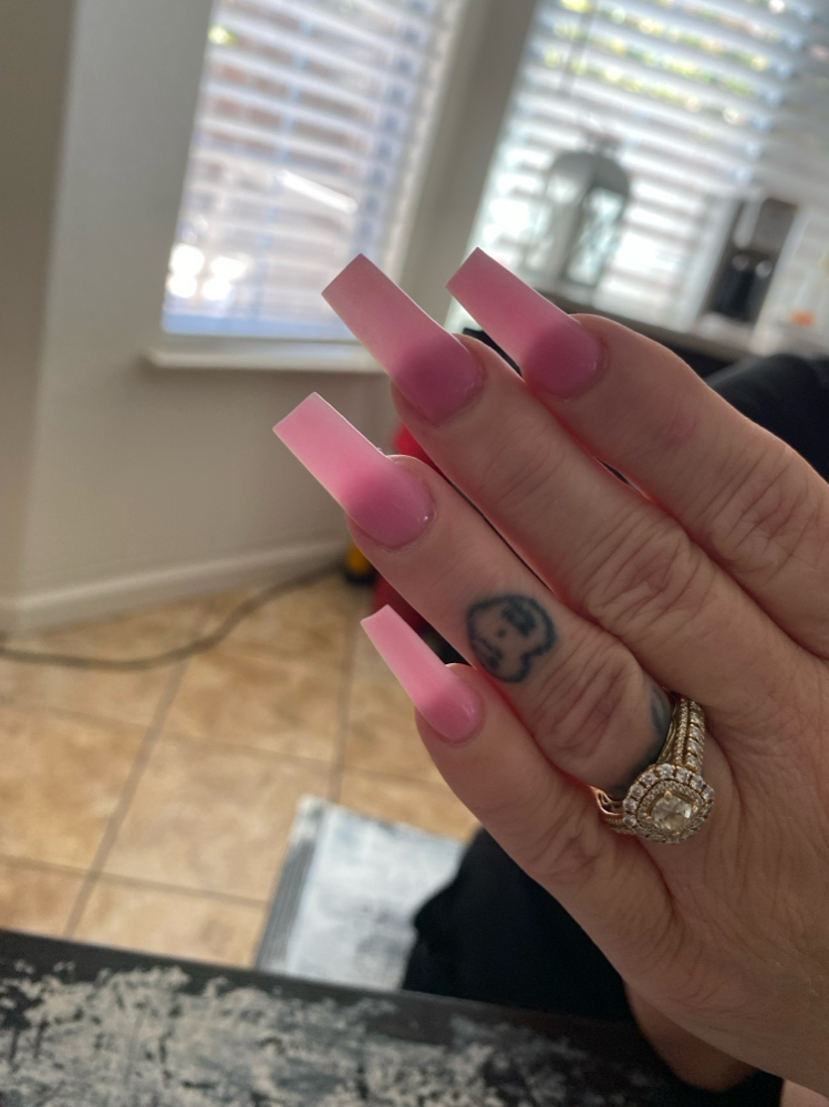 Acrylic Full Set at Shell Nailed It in Kerman, CA
