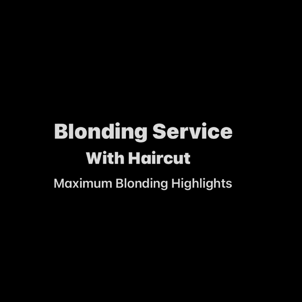 Blonding Highlights & Haircut at Jen (@ Stellar Luna Hair Studio) in San Mateo, CA