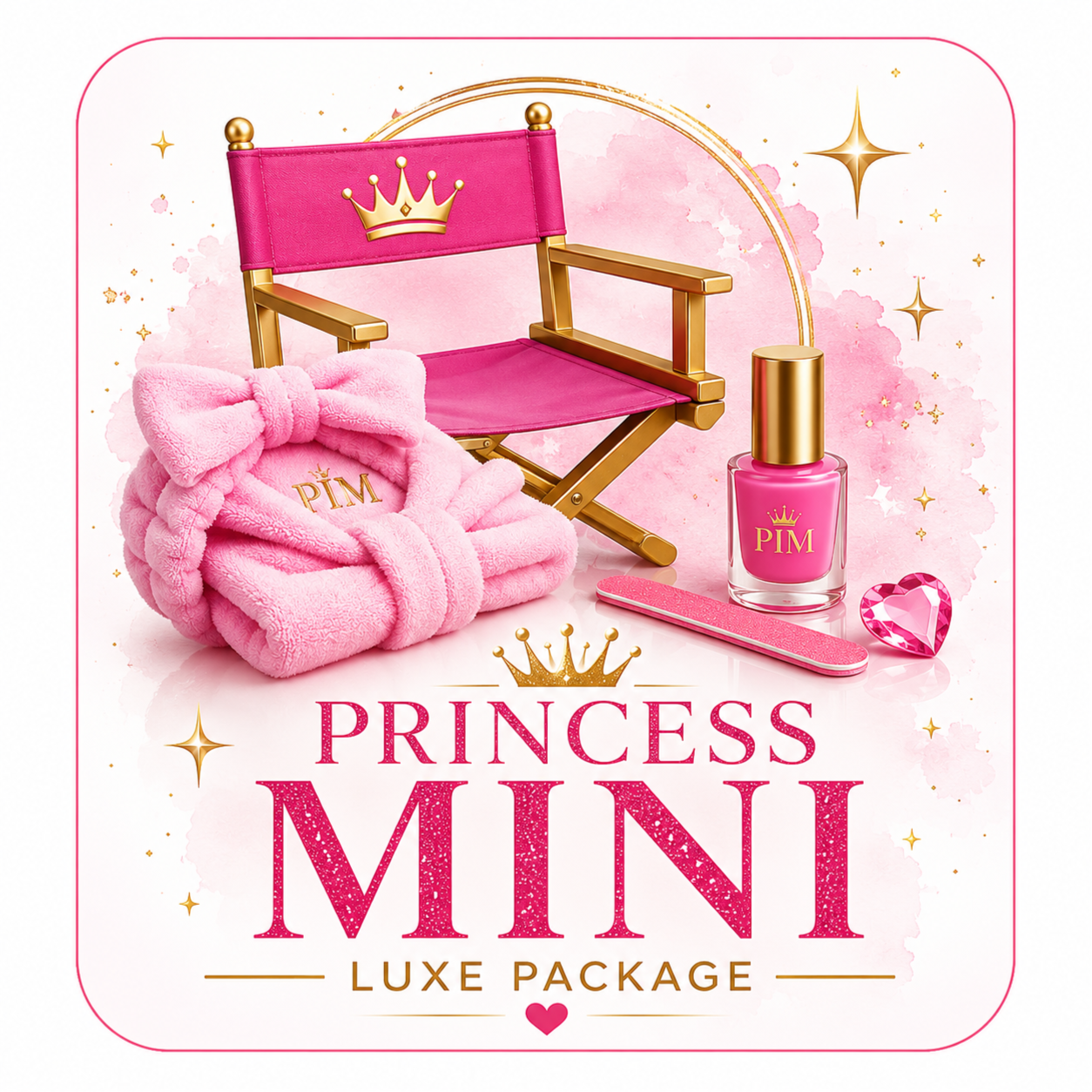 Princess Mini Luxe Package at Princess in Me Kids Spa LLC