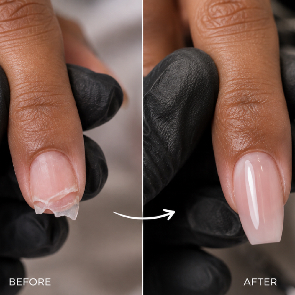 Nail Repairs at Nay Nicole Luxury Nails & Beauty in Parkville, MD
