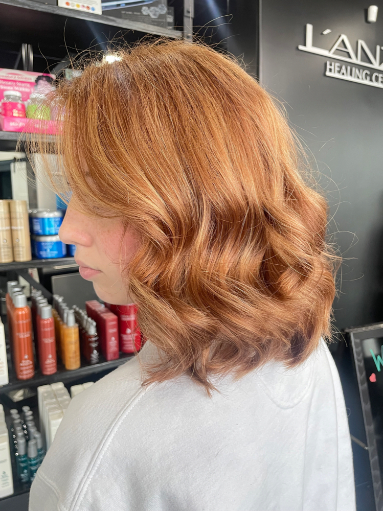 Full color, highlight, toner, cut