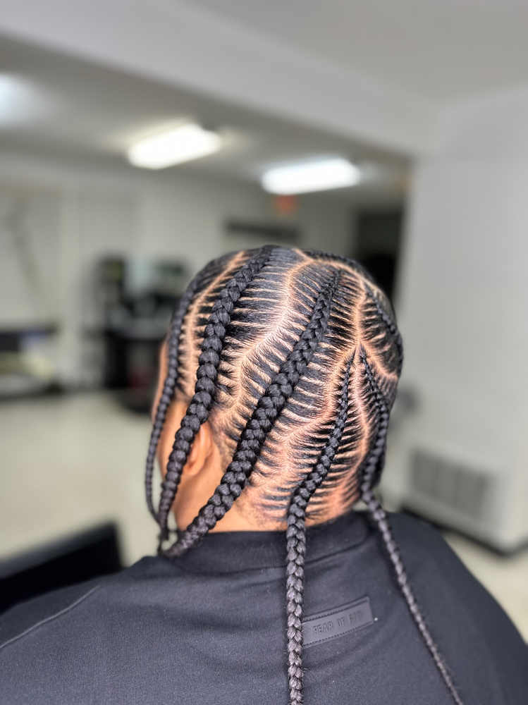 Men Stitch Braids