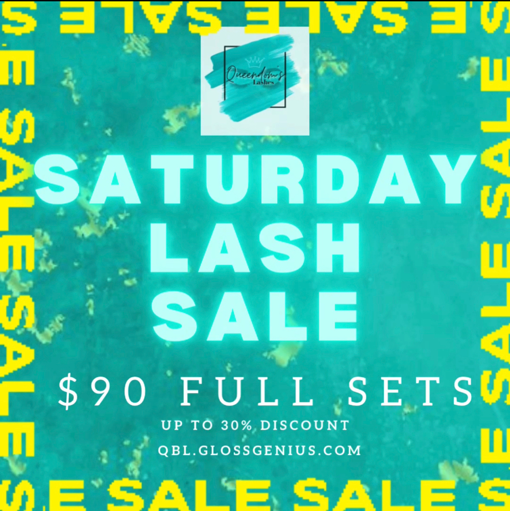 Saturday Lash Sale