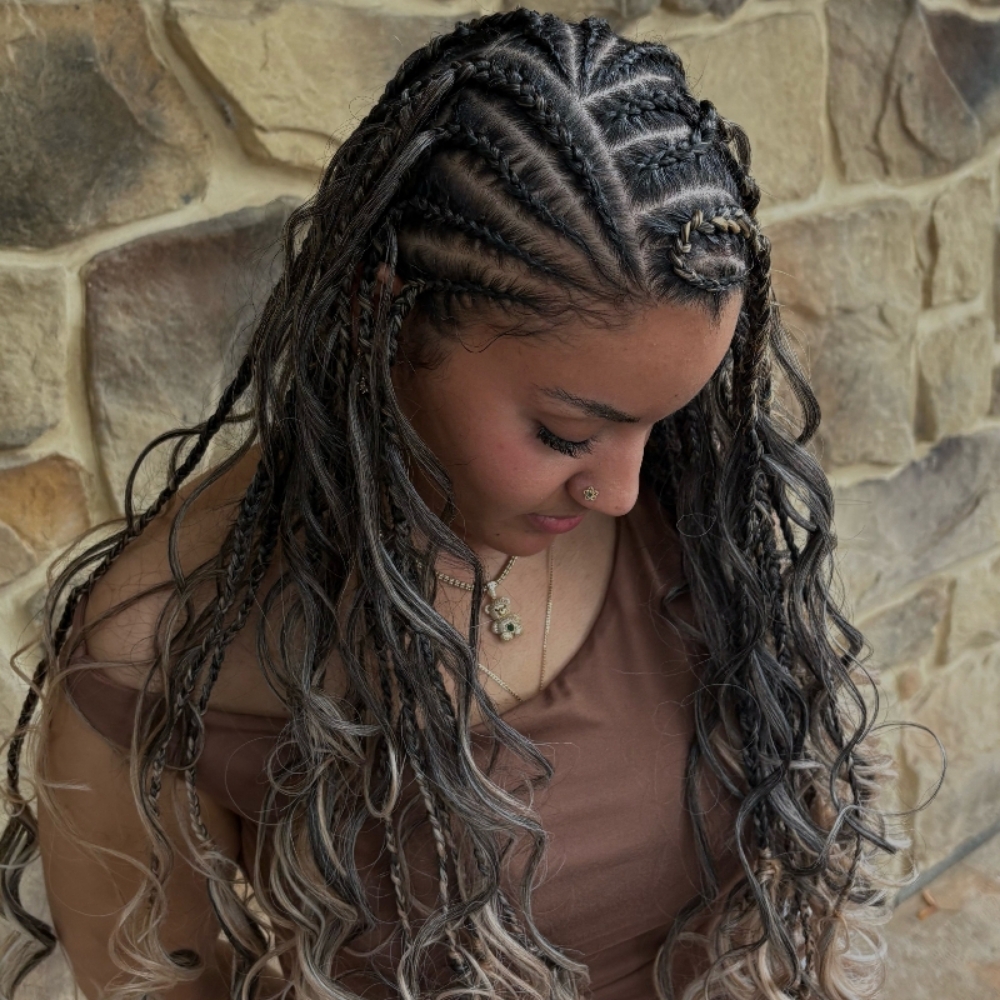 Cornrows at Ultra Visions Hair Salon in Etters, PA
