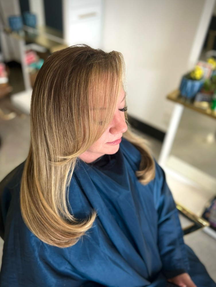 Balayage Highlight, Haircut & Blow