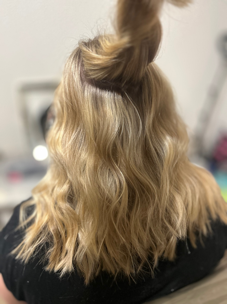 Balayage / Full Highlight at Hair by DeeAmber in Granbury, TX