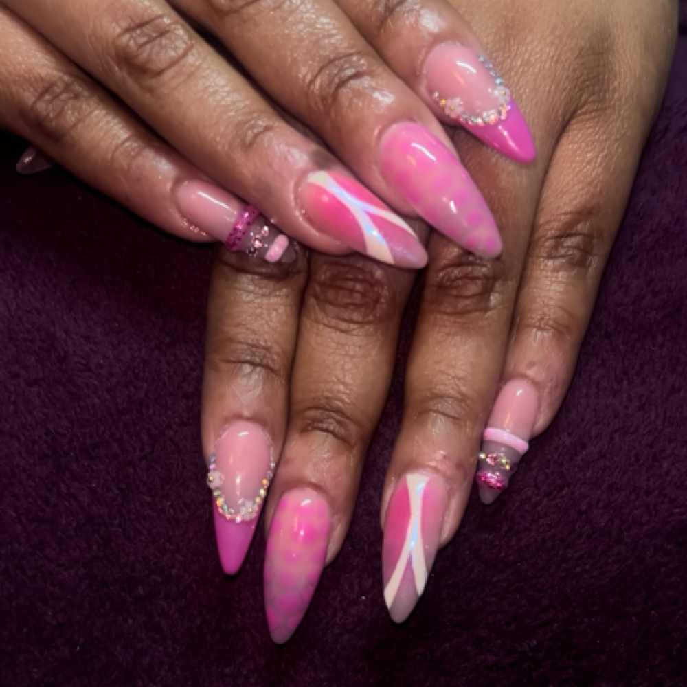 Acrylic Full Set at Opulence Nail Studio in Richardson, TX