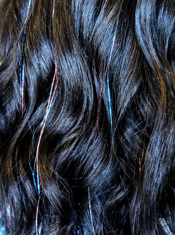 Hair Tinsel/Feather Extensions