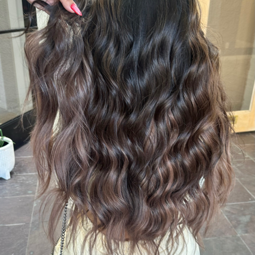 Highlight On LONG hair Past MIDBACK