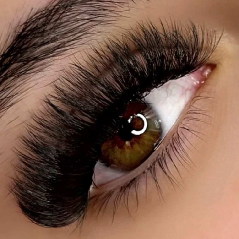 Full Set Mega Volume at DolFace Esthetics & Lashes (Located out of The Perch) in Mount Pleasant, MI