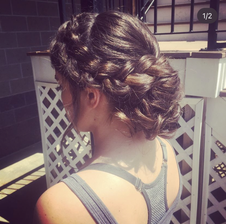 Formal updo