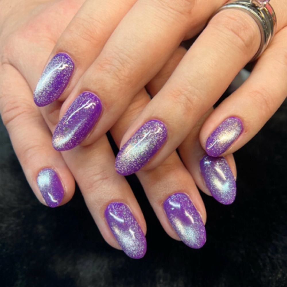 Magnetic Gel/ Cat Eye at Glorielsa’s Beautiful Nail Art in Santa Rosa, CA