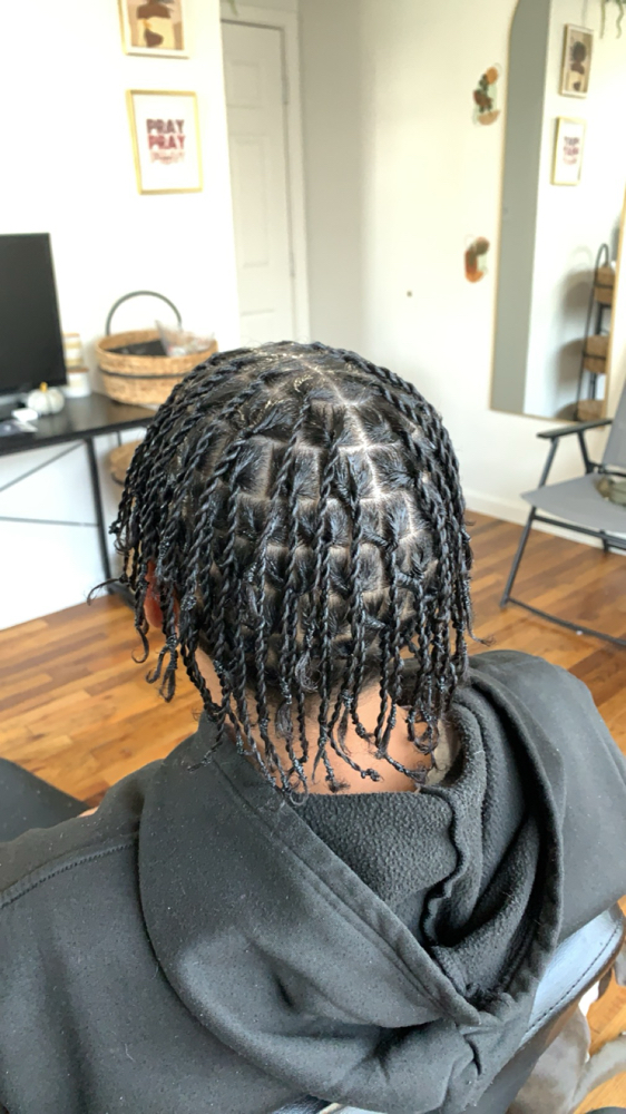 box braids/twists on natural hair