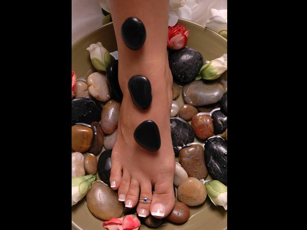 Hot Stone Pedicure