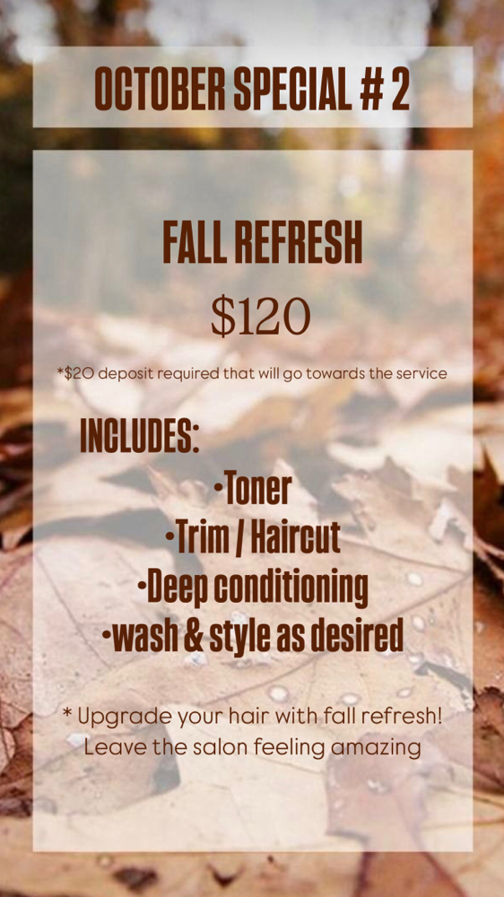 Fall Refresh