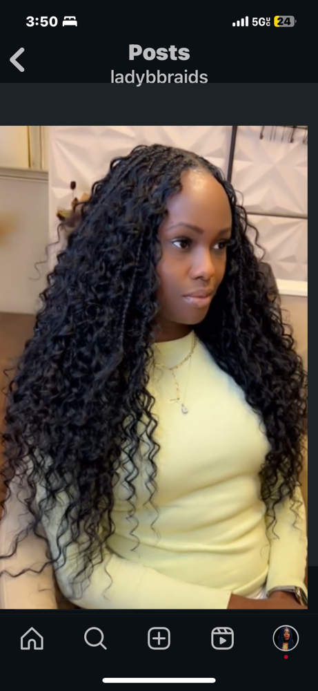 Med Full Boho Knotless