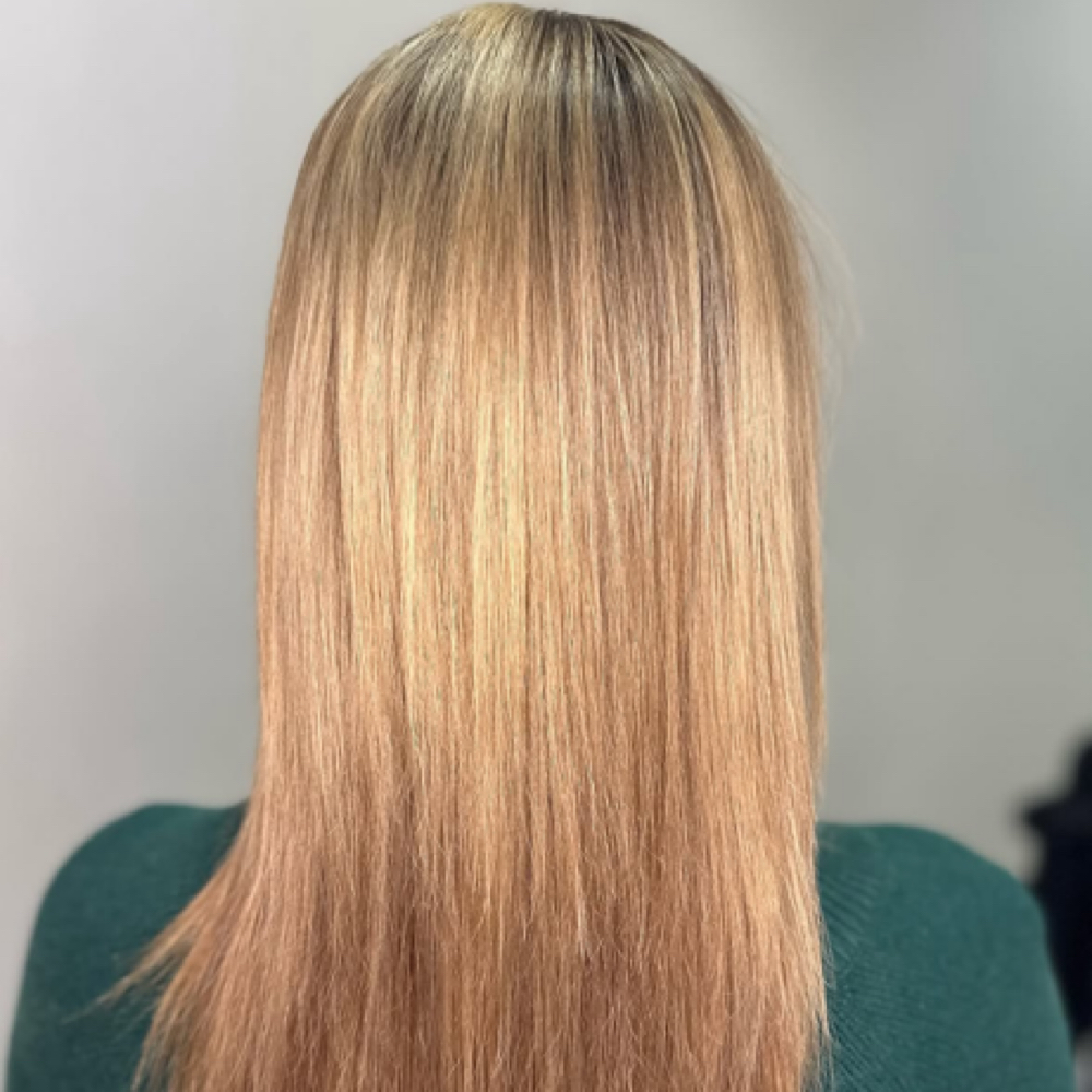 Partial Custom Blonding at Joannie Beauty in Chicago, IL