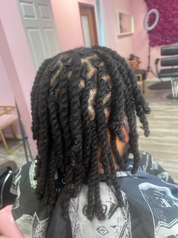 Loc Retwist W/Style