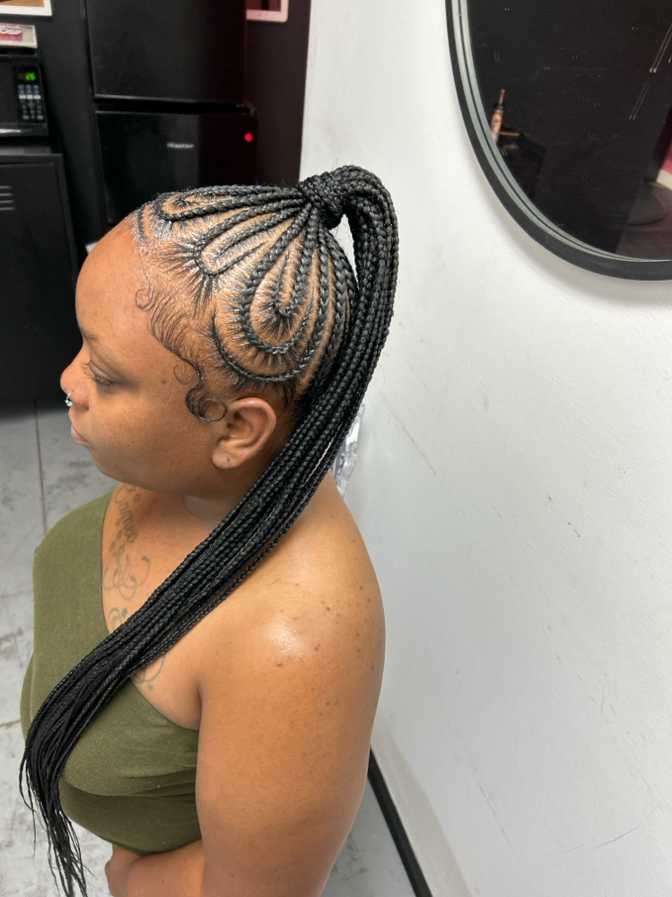 Freestyle Ponytail/knot Bun
