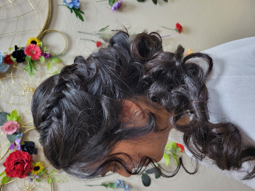 Bridal Updo at Vivid And Braided LLC in Sierra Vista, AZ