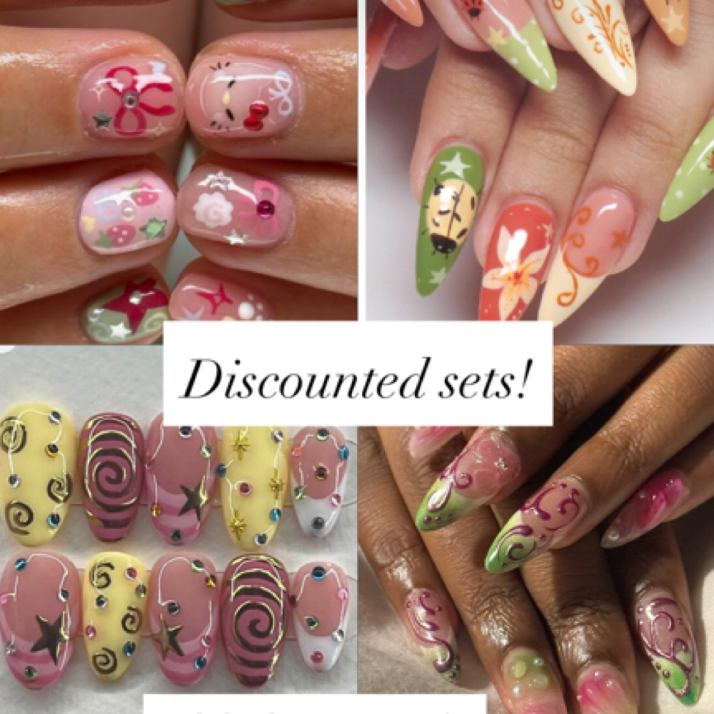 April Discounted Sets at Phantom Nail Designs in Salem, OR