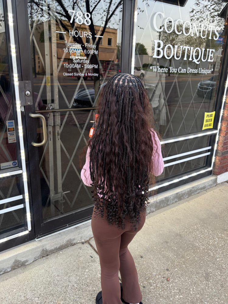 Small Boho Kntless ( Extra Boho)