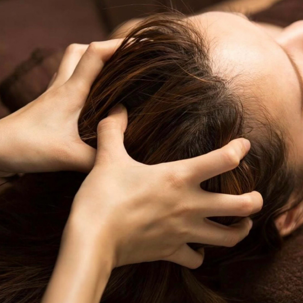 Scalp Massage add-on at HisImage Esthetics in Loganville, GA