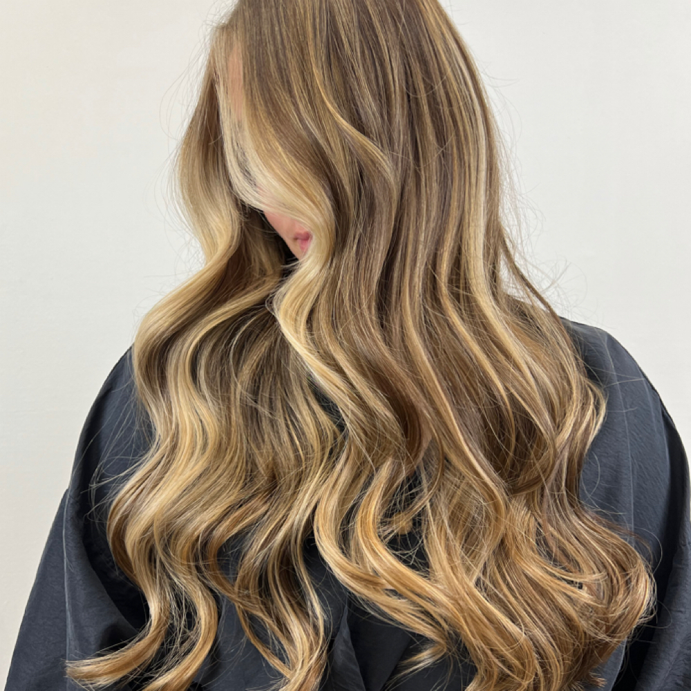 Highlight and Lowlight at Iron & Ivy Salon in Baytown, TX