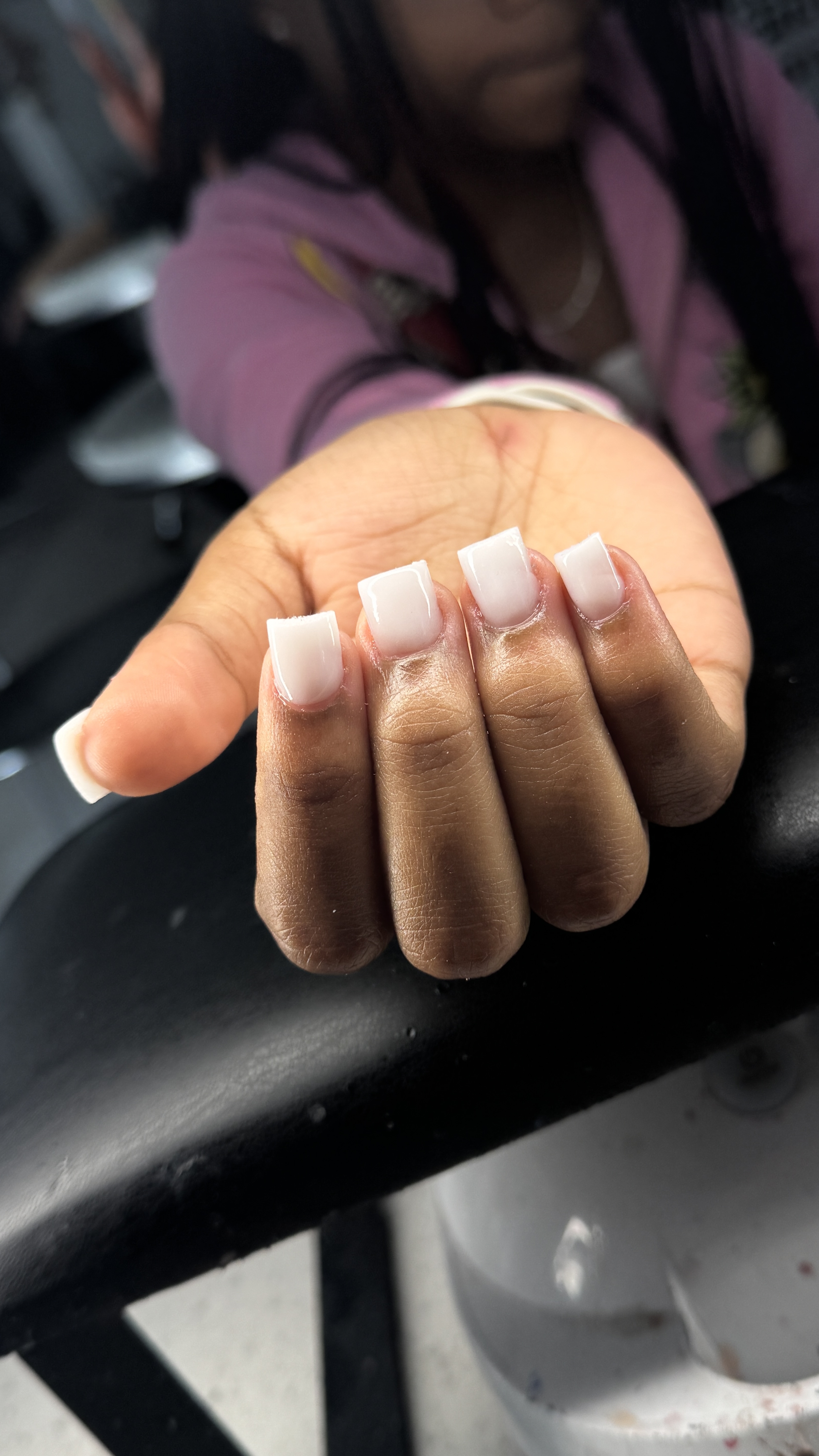 SHORT nails fill ( No Designs)