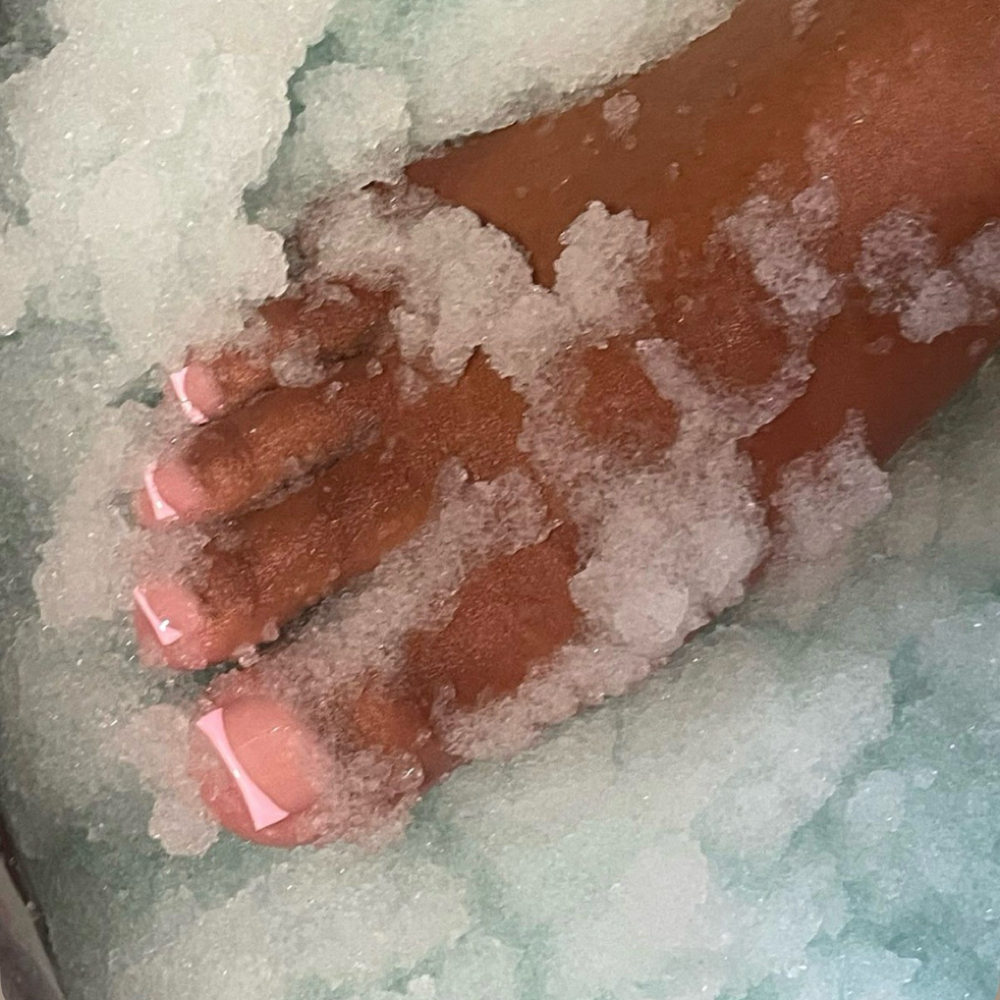 Jelly Spa Pedicure at Rosy’s Mobile Nail Care in Lakeland, FL
