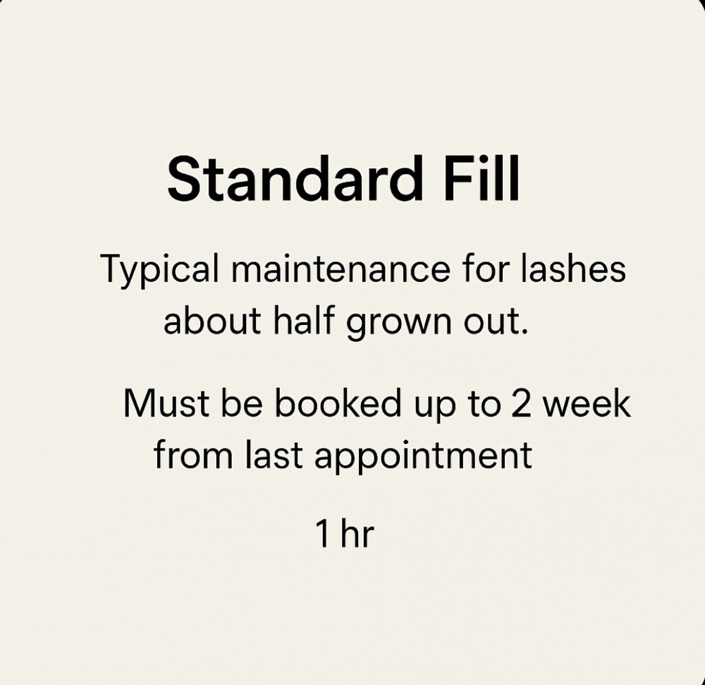 Standard Fill (1 hr)