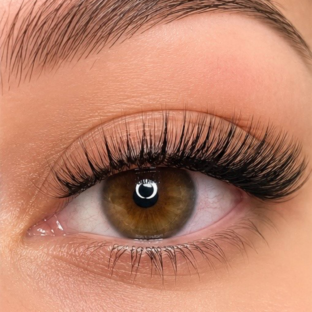 Hybrid / Med Volume Full Set at Beauty With Intentions in Merced, CA