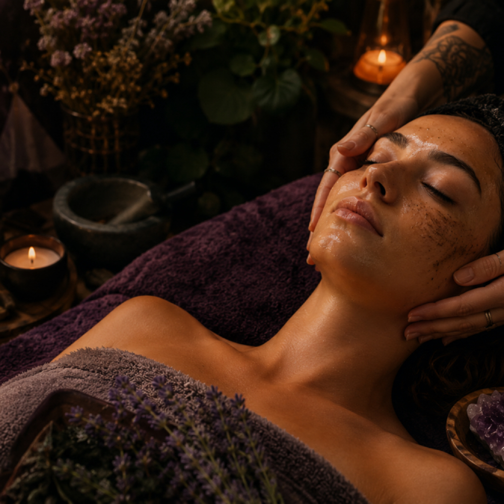Holistic Reset Facial 🌱 at Amethyst Spa in Omaha, NE