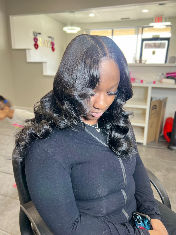 Curls ONLY On Install I Serviced