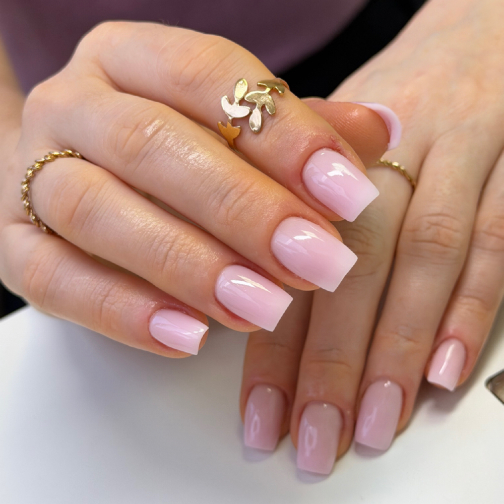 💗HARD GEL WITH EXTENSION at Glam Nail’s by Karen in Atlanta, GA