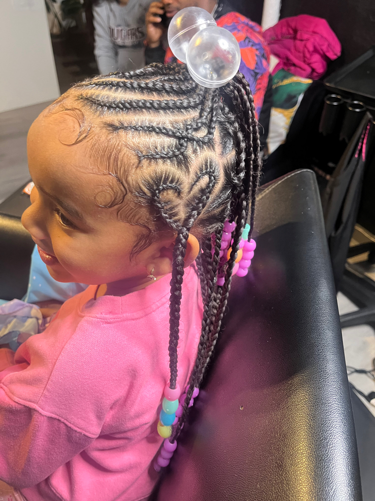 Kids Braided Design Styles (no Hair