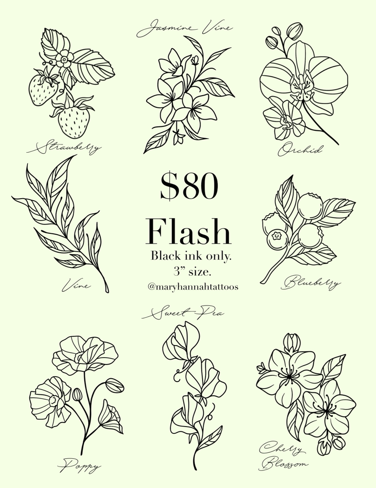 $80 Flash (any $80 sheet)