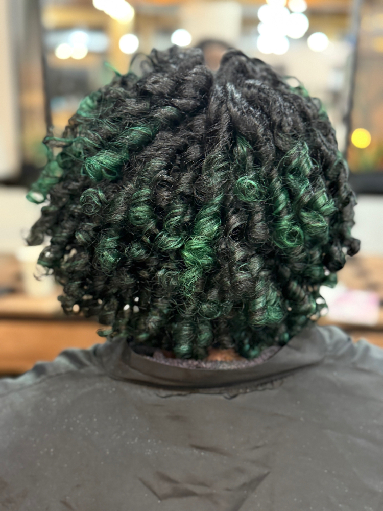 Flexi Rod Set at The Curl Pin in Alexandria, VA
