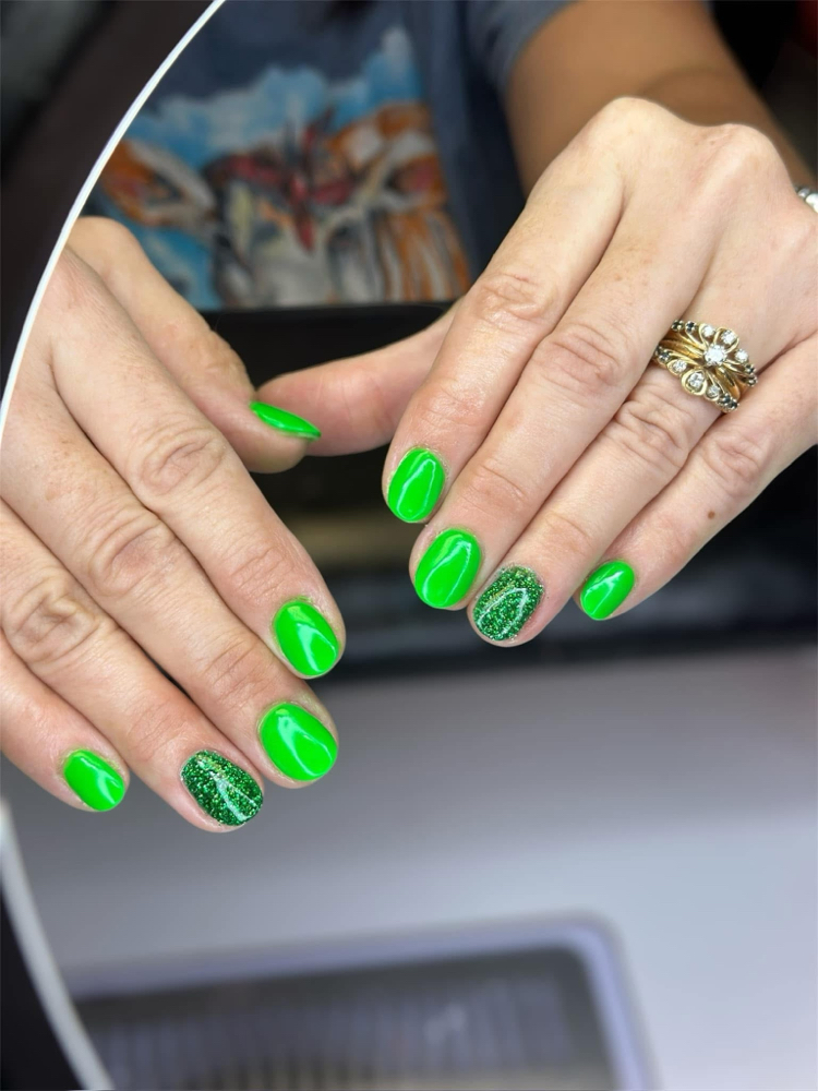 Dip Powder on Natural Nail