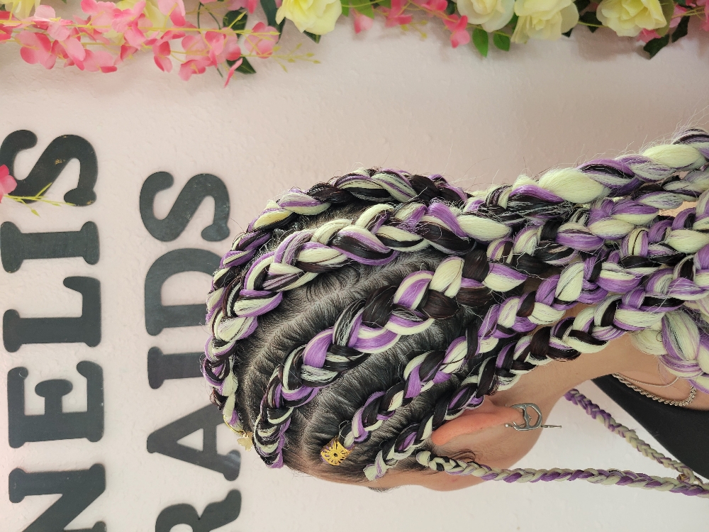 8 -10 Braids at Yanelis Braids in Port Richey, FL