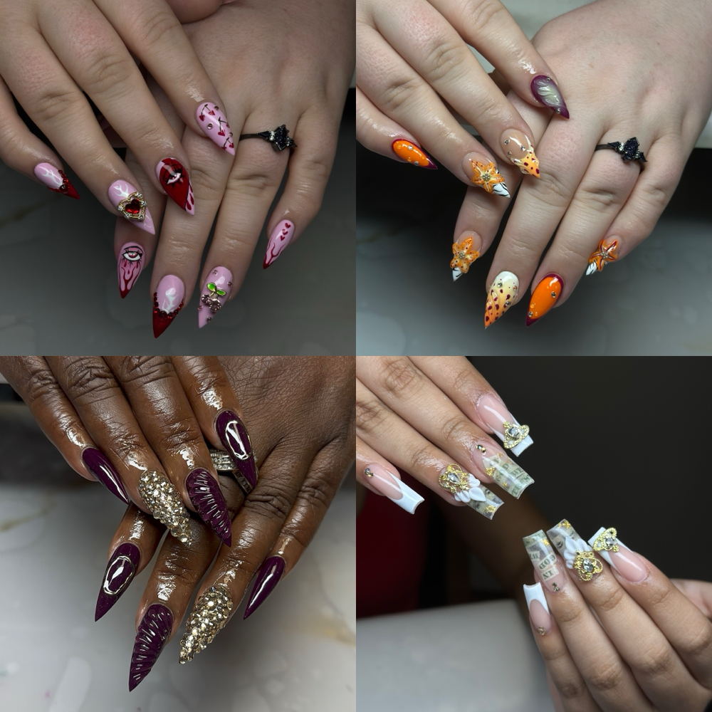 Nail Art: Tier 4 at Amatista Beauty Haven in Garner, NC