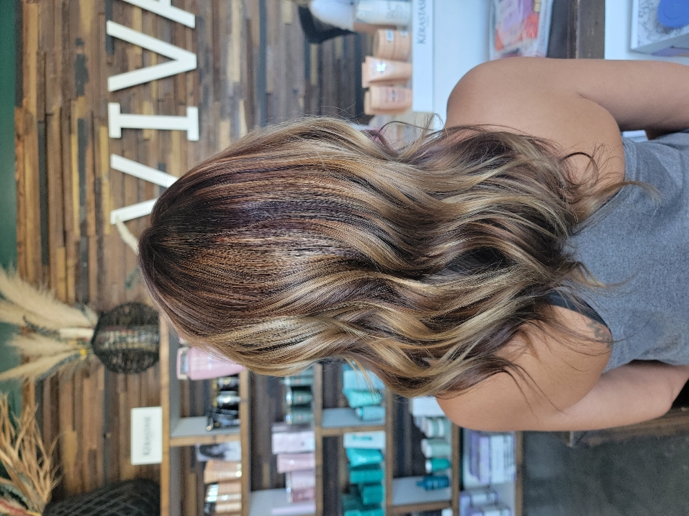 Root Retouch & Partial Highlight