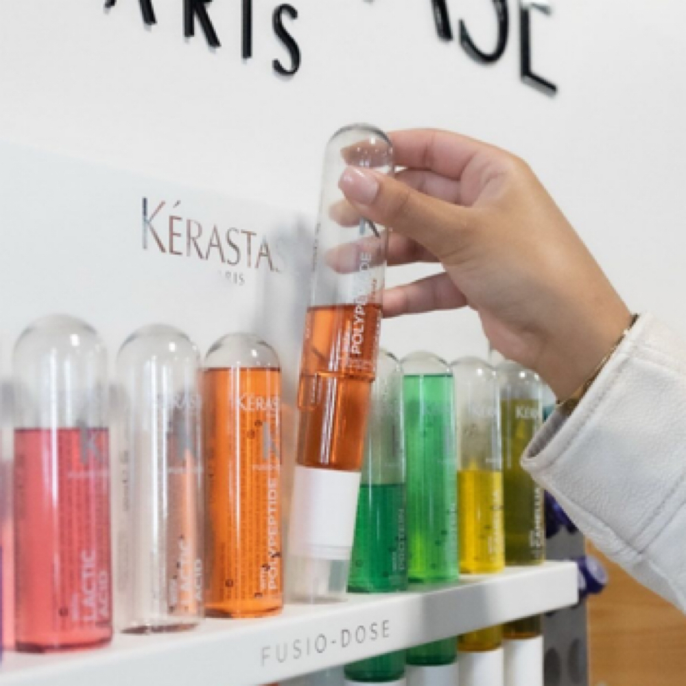 Kérastase Fusio-Dose + Blowout Expe at Hair by em in Papillon, NE