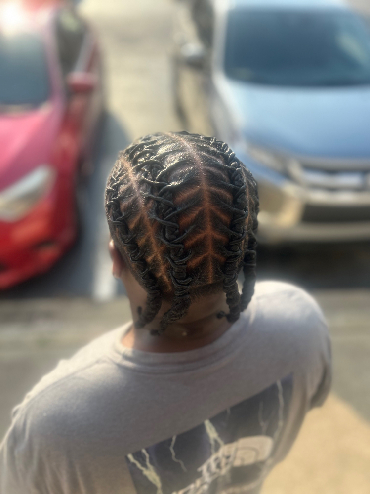Non Loc Barrel Twist at 51 Braids in Greenville, SC
