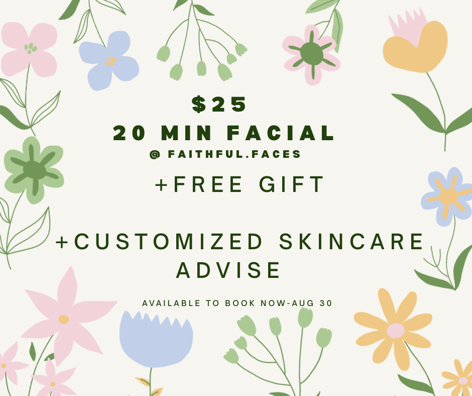 $25 Facial Special!