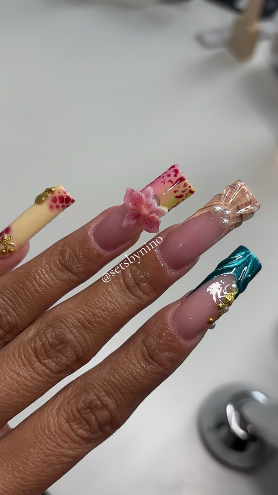 ACRYLIC FULLSET at Setsbynino in Lawrence, MA