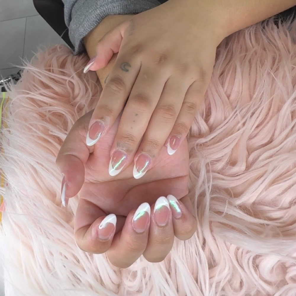 Tap/ Poly Gel Fill w/ French Tip at ProNails Lashes & Brows Studio in Woodburn, OR