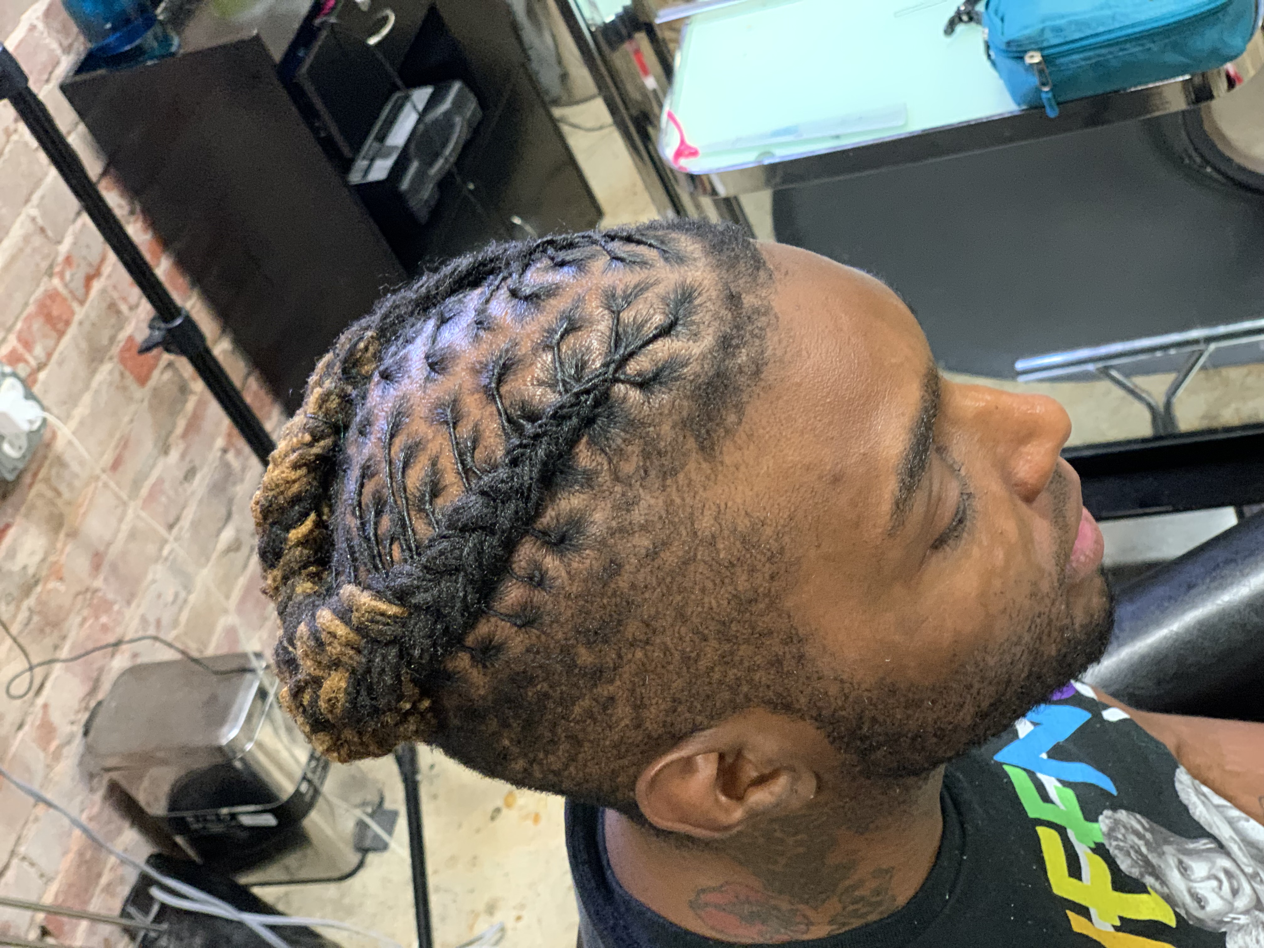 Half Head Retwist & Style at Josiey Styles in Bossier, LA