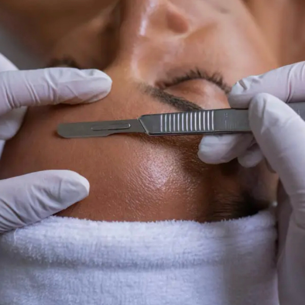 dermaplane facial at Belle House Salon & Aesthetics in Nashville, TN