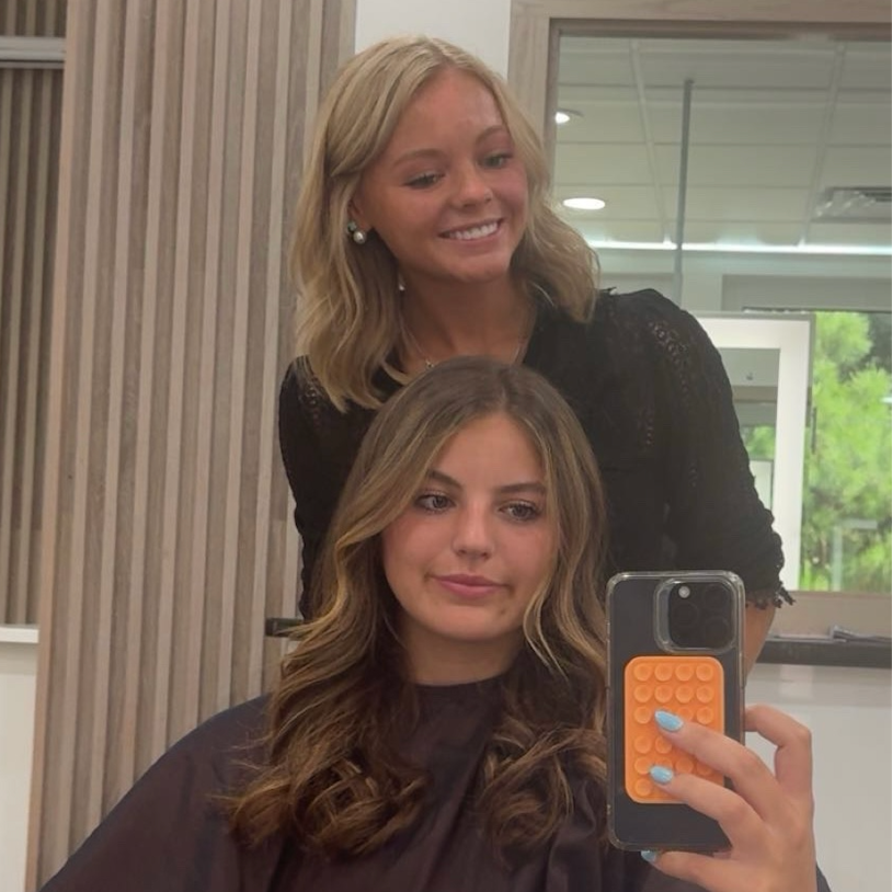 Consultation at blonde & branded salon in Raleigh, NC